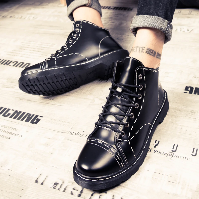 Black Boots Men Boots Men Leather Mens Casual Shoes Slip On Sapatos Boty Sport For Sports Coturno Men's Causal Breathable
Black Boots Men Boots Men Leather Mens Casual Shoes Slip On Sapatos Boty Sport For Sports Coturno Men's Causal Breathable