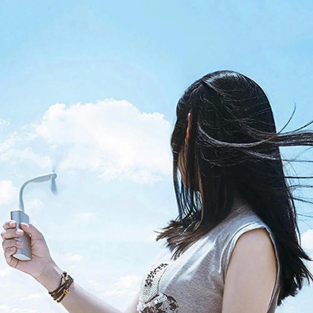 Portable Flexible USB Mini Fan for All Power Supply USB Output PC Notebook 
Portable Flexible USB Mini Fan for All Power Supply USB Output PC Notebook