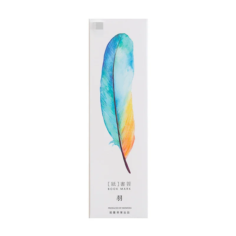 30pcs/Pack Cute Creative Colorful Asuka Feather Paper Bookmark Stationery Bookmarks Book Clip Office Accessories School Supply
30pcs/Pack Cute Creative Colorful Asuka Feather Paper Bookmark Stationery Bookmarks Book Clip Office Accessories School Supply
