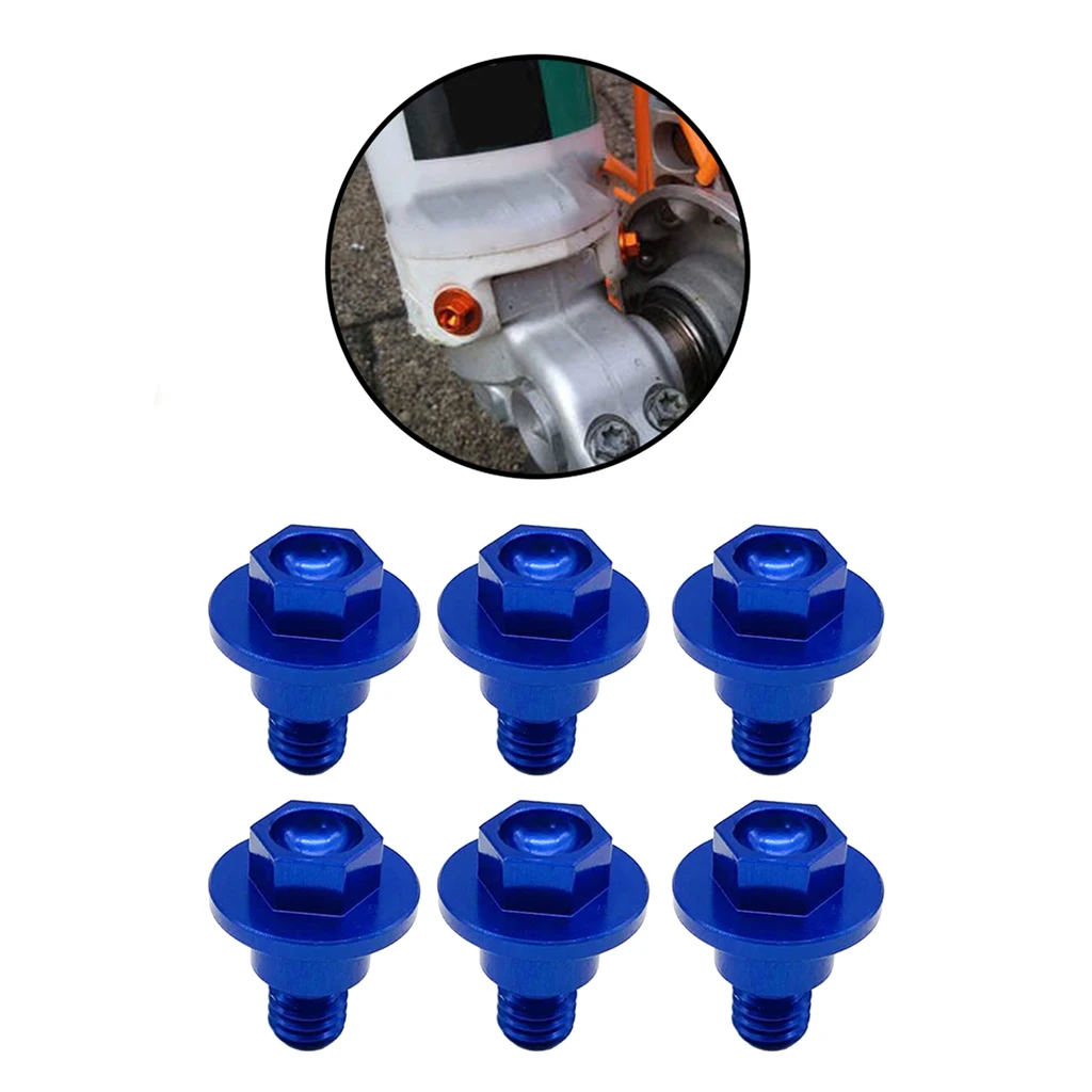 6pcs Front Fork Guard Bolts Screw Fits for SX SXF EXC EXCF XCF Blue 
6pcs Front Fork Guard Bolts Screw Fits for SX SXF EXC EXCF XCF Blue