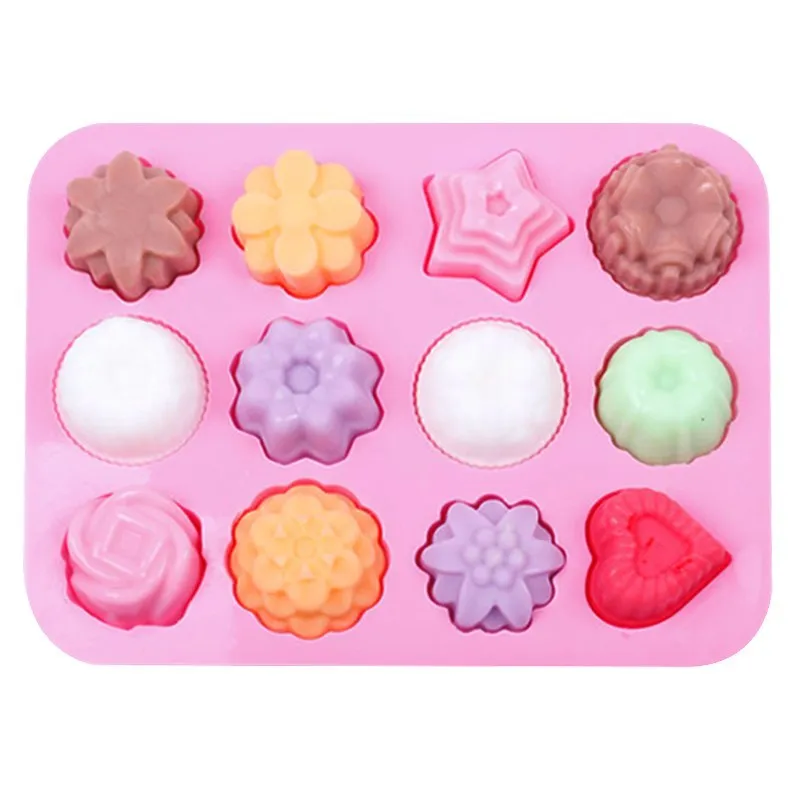 Creative Refrigerator Flower 12 with Silicone Ice Tray, Frozen Ice Cube Ice Cream Mold, Chocolate Mold, Pudding Jelly Mold
Creative Refrigerator Flower 12 with Silicone Ice Tray, Frozen Ice Cube Ice Cream Mold, Chocolate Mold, Pudding Jelly Mold