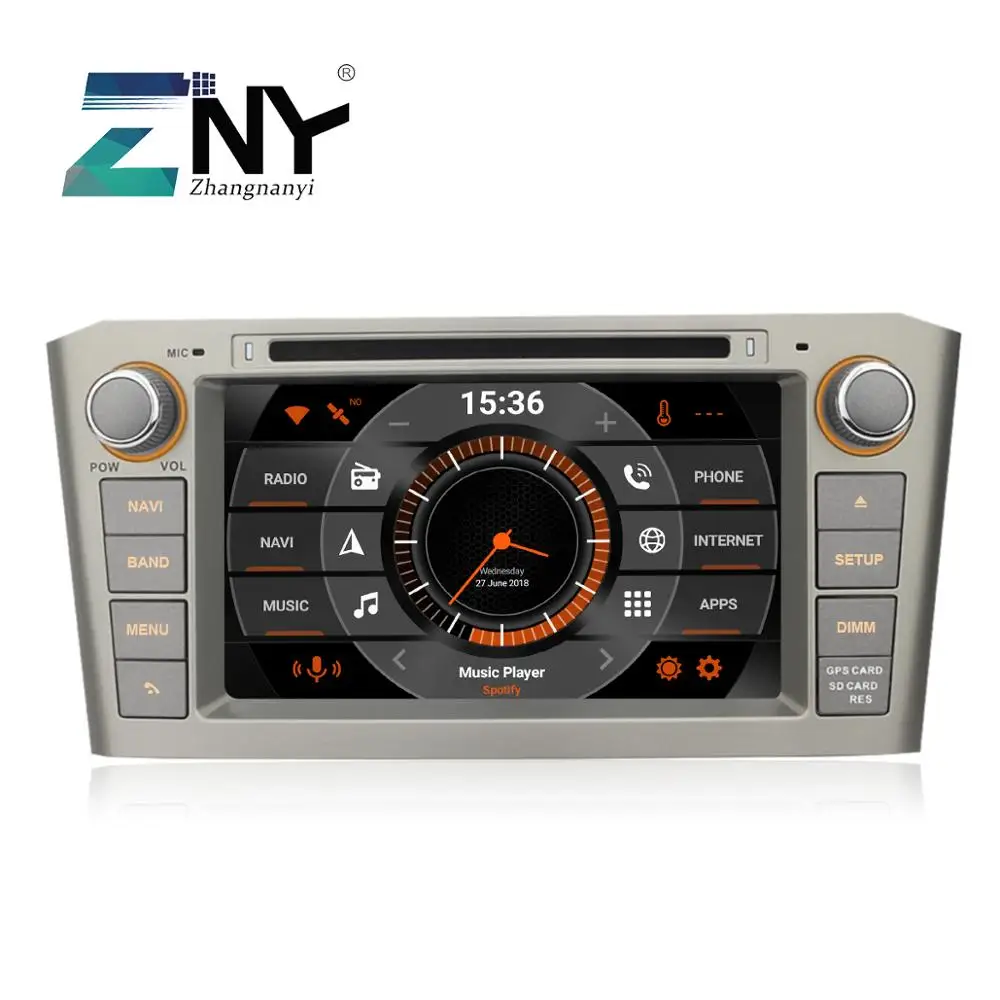 Автомобильный DVD плеер на Android 10 7 дюймов для Avensis T25 2003 2004 2005 2006 2007 2008 радио RDS GPS