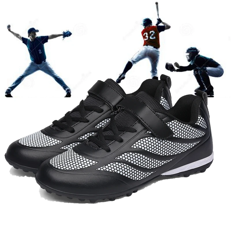 Boys Girls Breathable Baseball Shoes Men Women Spikes Sneaker Non-Slip Outdoor Sport Shoes Baseball Training Shoes Size 30-42
Boys Girls Breathable Baseball Shoes Men Women Spikes Sneaker Non-Slip Outdoor Sport Shoes Baseball Training Shoes Size 30-42