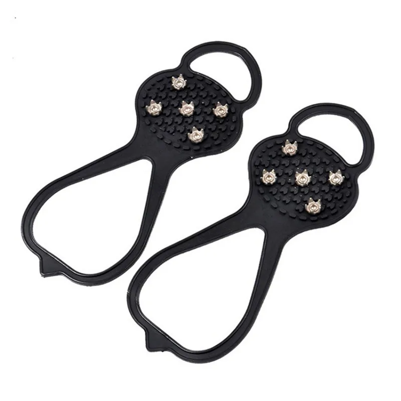 1 Pair 5 Studs Anti-Skid Snow Ice Climbing Shoe Spikes Grips Crampons Cleats Overshoes crampons spike shoes crampon
1 Pair 5 Studs Anti-Skid Snow Ice Climbing Shoe Spikes Grips Crampons Cleats Overshoes crampons spike shoes crampon