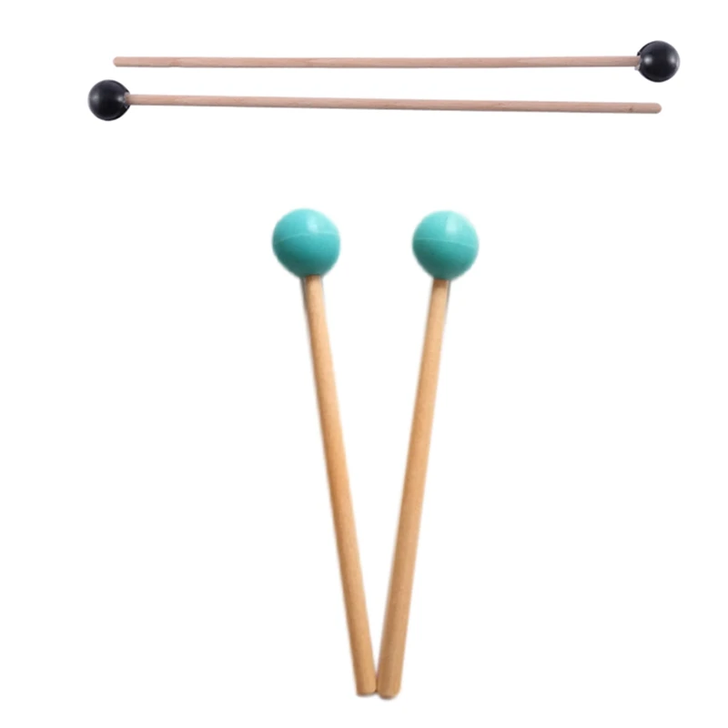 2Pcs Soft Rubber Head Sticks Wood Handle Bell Mallets for Glockenspiel Xylophone Bell Music Instruments Parts
2Pcs Soft Rubber Head Sticks Wood Handle Bell Mallets for Glockenspiel Xylophone Bell Music Instruments Parts