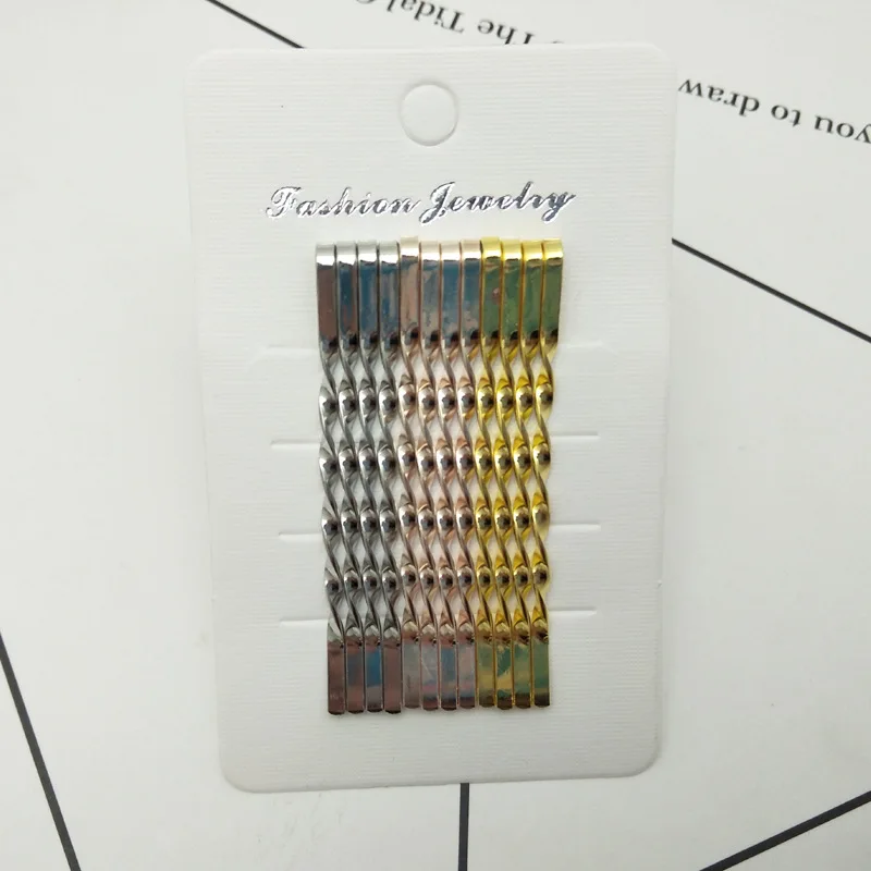 12pcs/set 5.5cm Metal Barrettes Gold Silver Spiral Bobby Pins Hair Clips Color Hairpins for Women Girls Hair Styling Accessories
12pcs/set 5.5cm Metal Barrettes Gold Silver Spiral Bobby Pins Hair Clips Color Hairpins for Women Girls Hair Styling Accessories