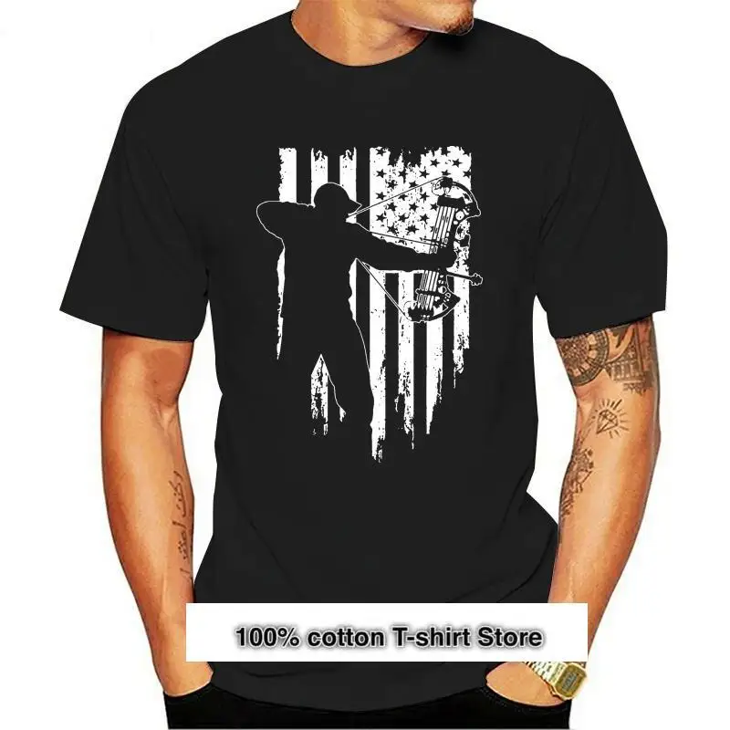 Camiseta de tiro con arco de caza para hombre, camisa con diseño informal de verano, cazador de bandera americana, nueva
Camiseta de tiro con arco de caza para hombre, camisa con diseño informal de verano, cazador de bandera americana, nueva