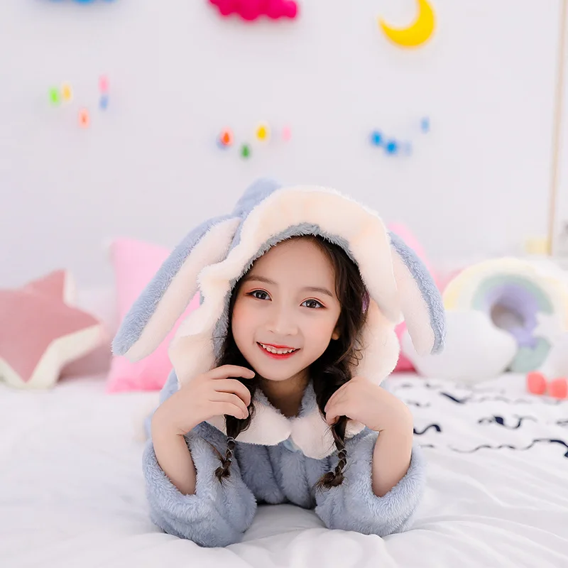 Girls' pajamas winter new 2020 big children's warm home clothes suits children's long flannel pajamas sets 
Girls' pajamas winter new 2020 big children's warm home clothes suits children's long flannel pajamas sets