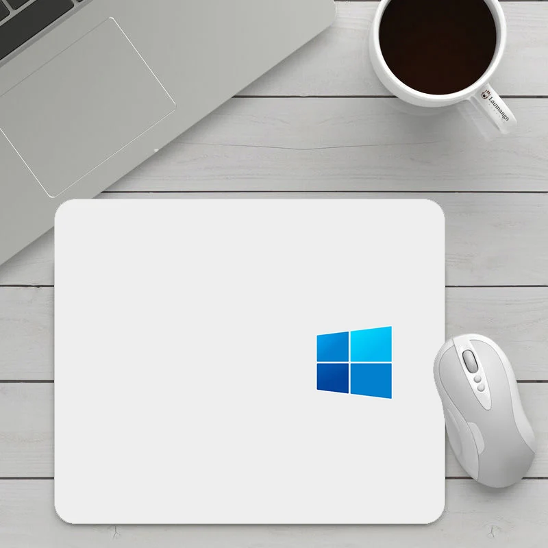 Small Mouse Pad With Logo of Windows for Office Workers and Gamers Kawaii Accessories Keyboard Gaming Desk Mat Pad on the Table
Small Mouse Pad With Logo of Windows for Office Workers and Gamers Kawaii Accessories Keyboard Gaming Desk Mat Pad on the Table