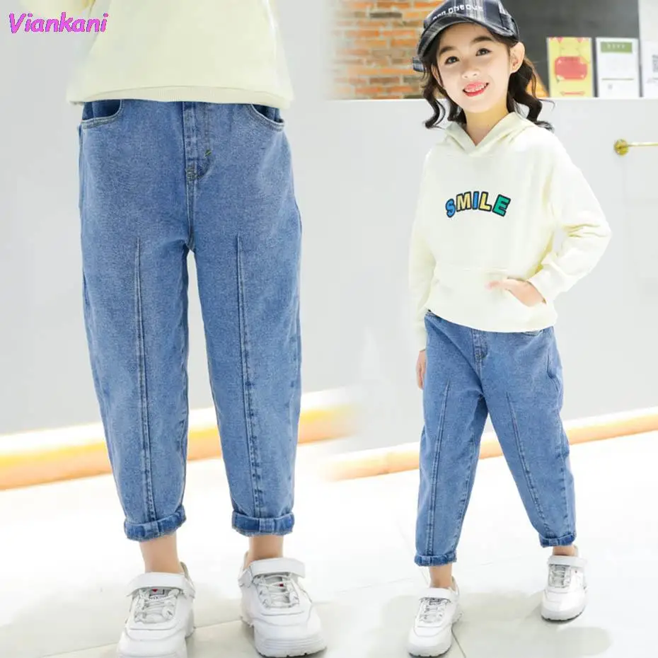Jeans Girl Solid Color Girl's Jeans Elastic Waist Jeans For Children 2021 New Casual Style Clothes For Girls 6 8 10 12 14 Years
Jeans Girl Solid Color Girl's Jeans Elastic Waist Jeans For Children 2021 New Casual Style Clothes For Girls 6 8 10 12 14 Years