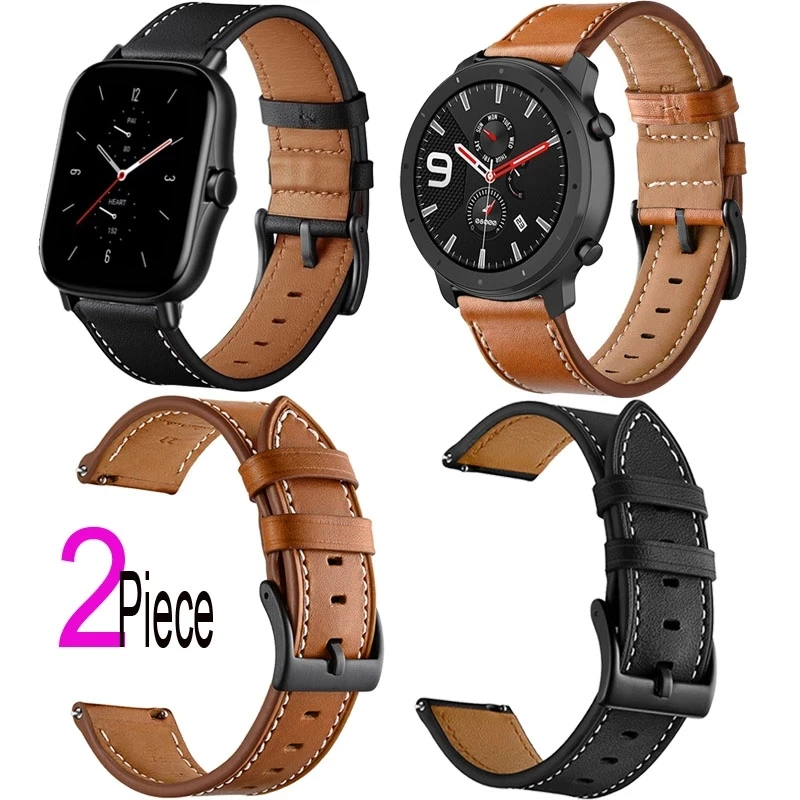 Leather Strap For Xiaomi Huami Amazfit Bip U Pro S Lite GTS 2 Mini 2e 3 GTR 2 47mm 42mm Bracelet
Leather Strap For Xiaomi Huami Amazfit Bip U Pro S Lite GTS 2 Mini 2e 3 GTR 2 47mm 42mm Bracelet