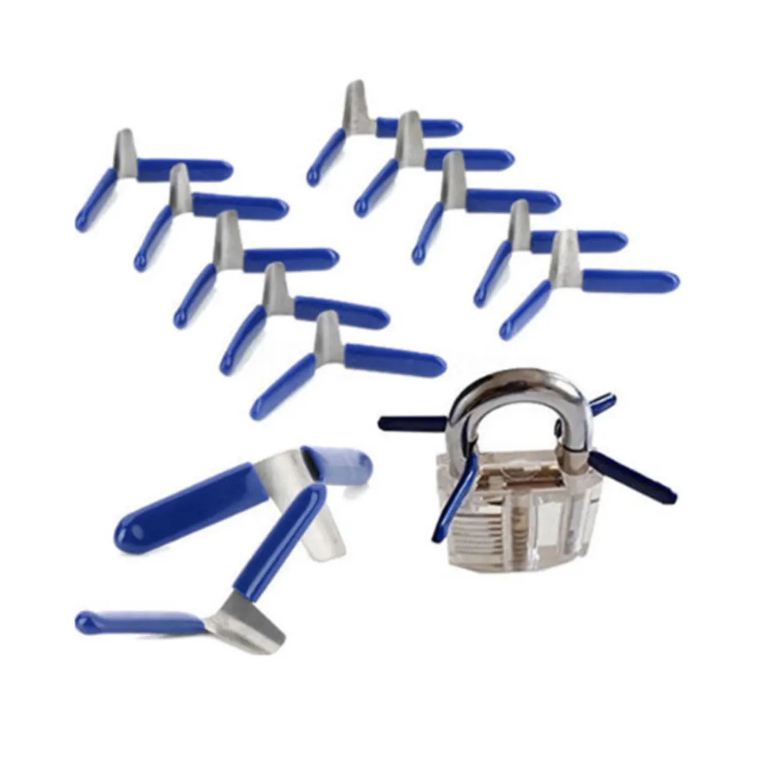 10 pieces of locksmith tools lock buckle accessories padlock gasket pick kit set tool household tools new household tool locks
10 pieces of locksmith tools lock buckle accessories padlock gasket pick kit set tool household tools new household tool locks
