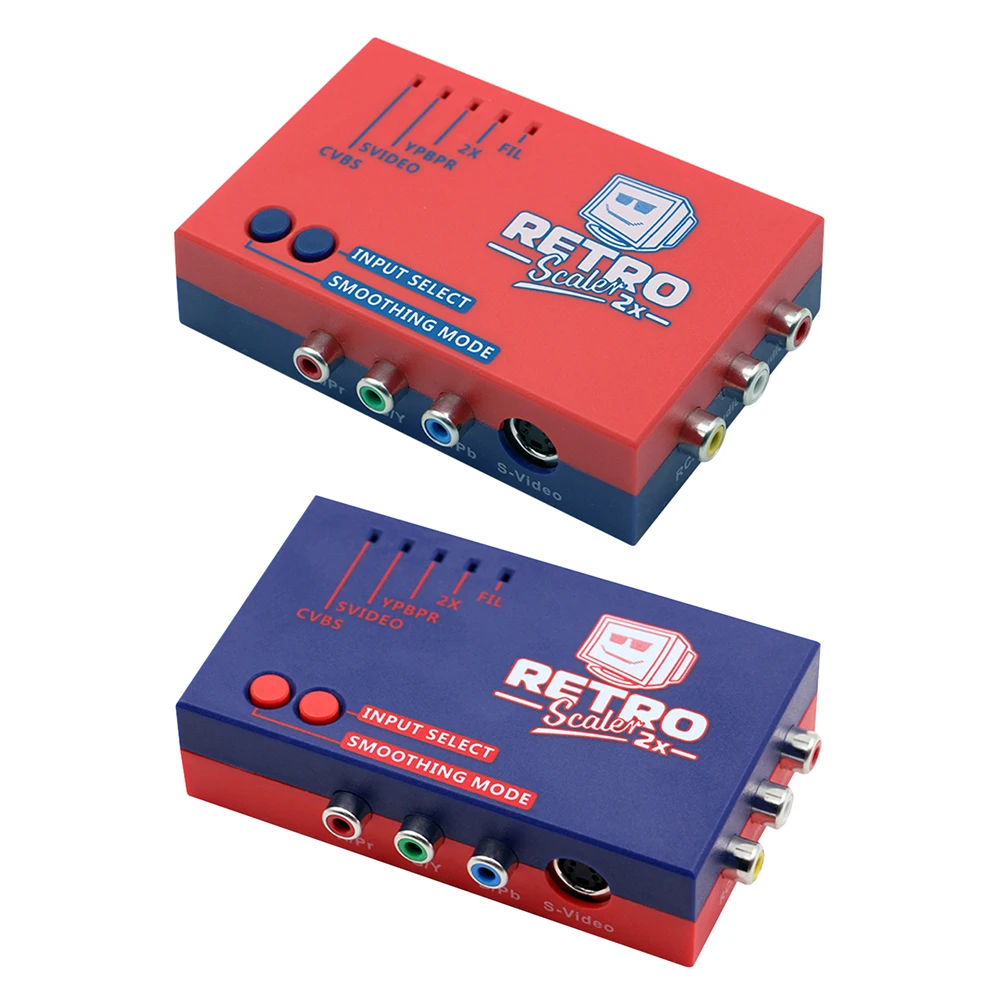 2x A/V To HDMI-Compatible Converter Audio Video Line-Doubler for PS2/N64/NES/Dreamcast/Saturn/MD1/MD2 Retro Game Consoles
2x A/V To HDMI-Compatible Converter Audio Video Line-Doubler for PS2/N64/NES/Dreamcast/Saturn/MD1/MD2 Retro Game Consoles
