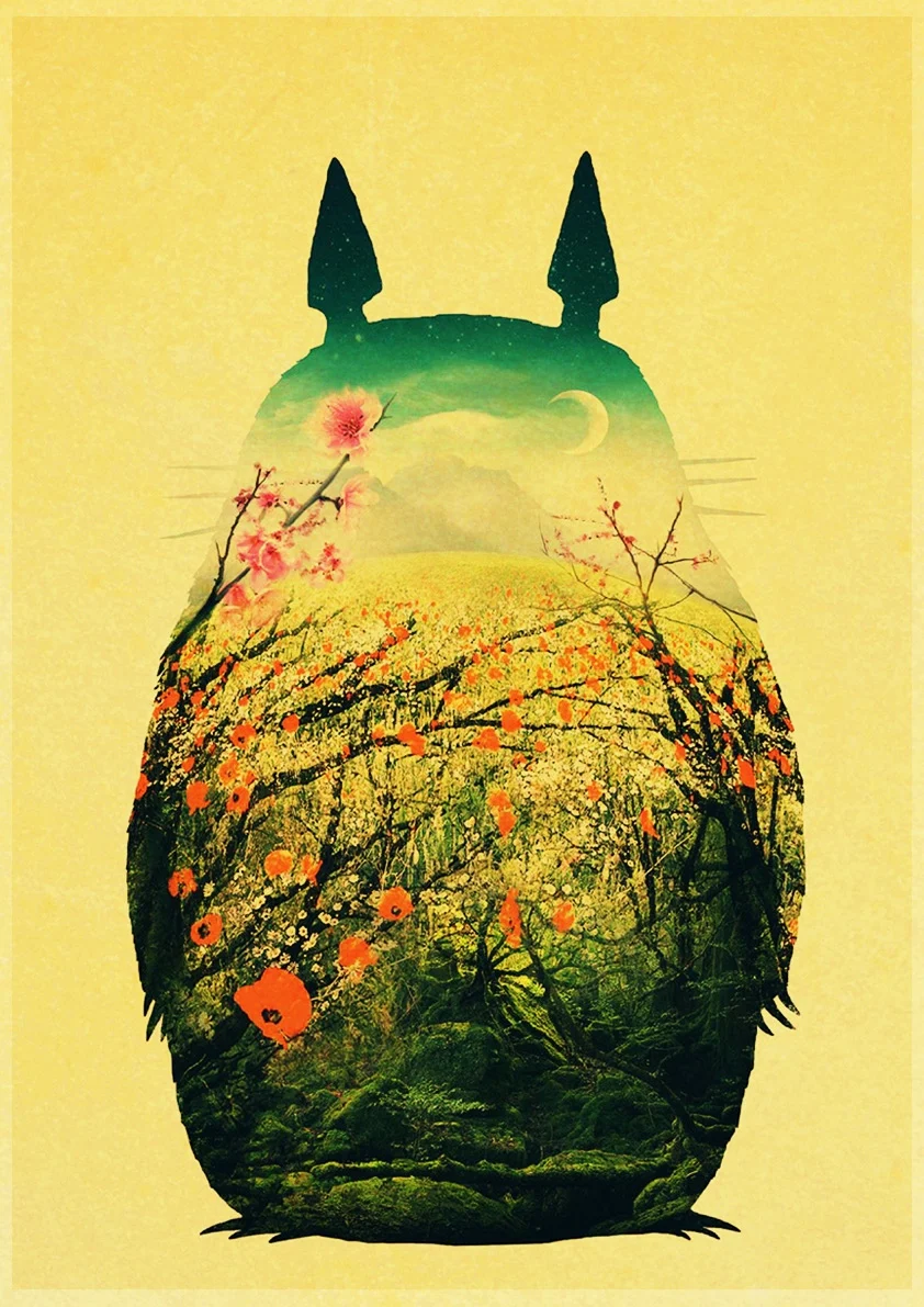 Hayao Miyazaki anime retro posters kraft wall paper High Quality Painting For Home Decor wall stickers
Hayao Miyazaki anime retro posters kraft wall paper High Quality Painting For Home Decor wall stickers