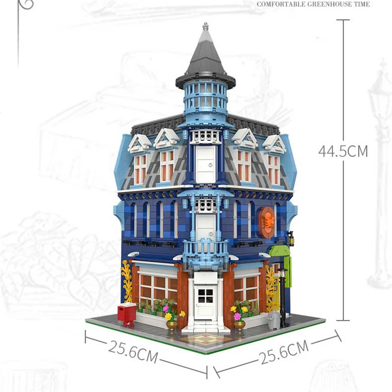 New Xingbao 01007 Creator Europa Series 3200pcs European Town 3 Floors Romantic Restaurant Set Building Blocks Adult Toys Gifts
New Xingbao 01007 Creator Europa Series 3200pcs European Town 3 Floors Romantic Restaurant Set Building Blocks Adult Toys Gifts