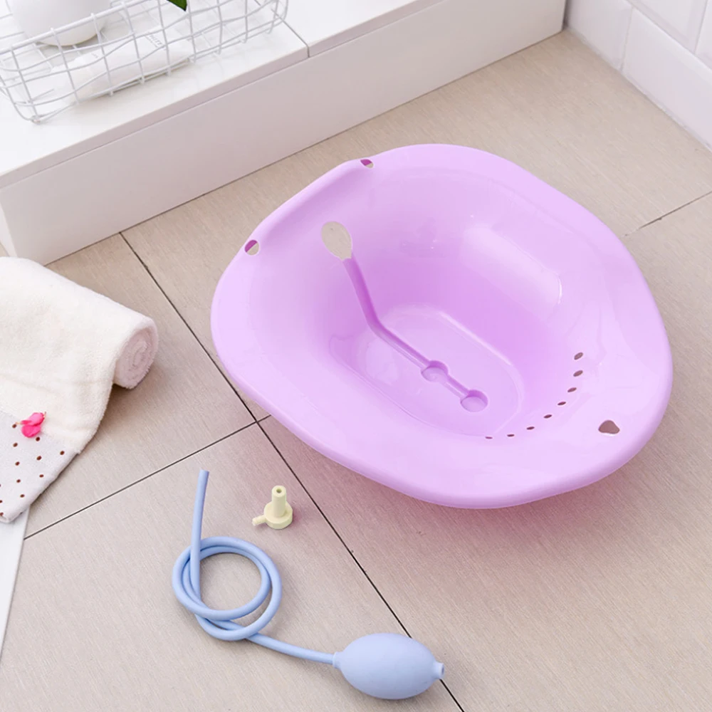 HILIFE Postpartum Sitting Basin Bathroom Products PP Nursing Free Squat Pregnant Women Bidet Squatting | Дом и сад
