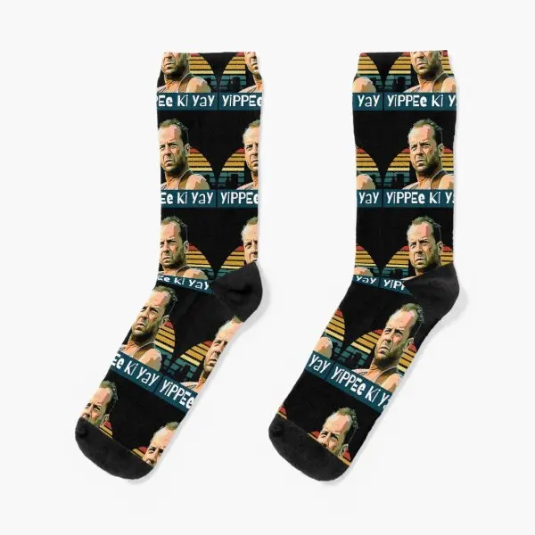 Yippee Ki Yay высокие носки до колена, черные, лучшие женские и мужские
Yippee Ki Yay высокие носки до колена, черные, лучшие женские и мужские