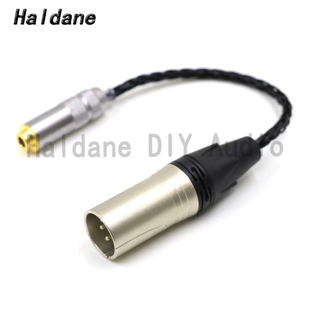 Haldane HIFI 7N Silver Plated 4pin XLR Balanced Male to 4.4mm Balanced Female Audio Adapter Cable XLR to 4.4 Connector DIY10cm
Haldane HIFI 7N Silver Plated 4pin XLR Balanced Male to 4.4mm Balanced Female Audio Adapter Cable XLR to 4.4 Connector DIY10cm