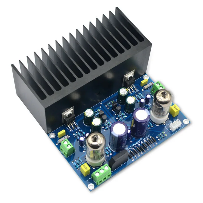Плата усилителя вакуумной трубки HIFI электронный клапан усилитель 6J1 + LM1875