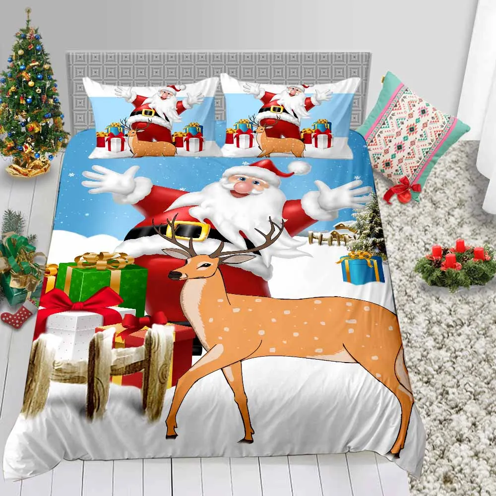 Thumbedding 3D Printed Bedding Set Christmas Queen Soft Duvet Cover Festival Decoration King Twin Full Double Lifelike Bed Set
Thumbedding 3D Printed Bedding Set Christmas Queen Soft Duvet Cover Festival Decoration King Twin Full Double Lifelike Bed Set
