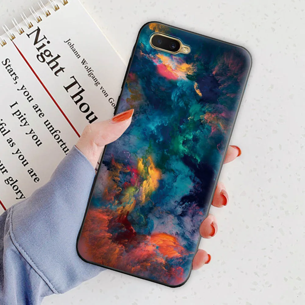 Чехол для OPPO RX17 Neo противоударный чехол мягкий силиконовый из ТПУ телефона |