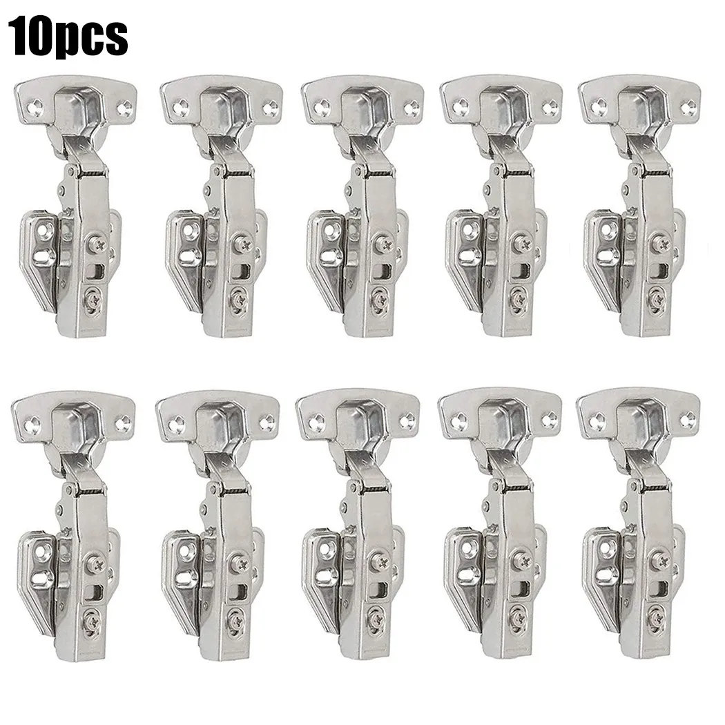 10pc Cabinet Door Hinges Stainless Steel Hydraulic Cabinet Hinges Damper Buffer Soft Close Kitchen Cupboard Furniture Door
10pc Cabinet Door Hinges Stainless Steel Hydraulic Cabinet Hinges Damper Buffer Soft Close Kitchen Cupboard Furniture Door
