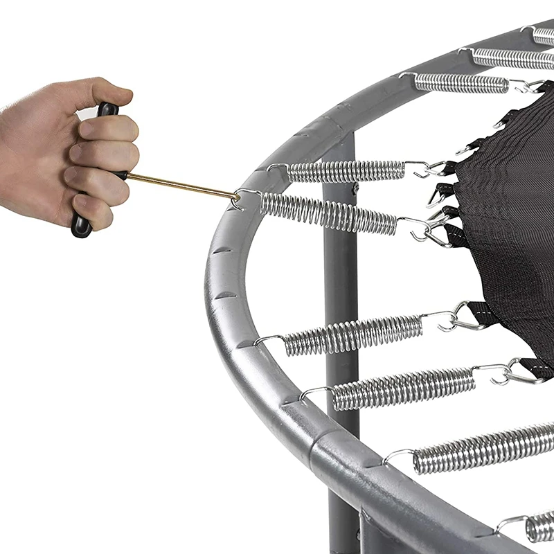 Trampoline Spring Pull Tool T-Hook Spring Puller Tool to Pull a Trampoline Spring
Trampoline Spring Pull Tool T-Hook Spring Puller Tool to Pull a Trampoline Spring