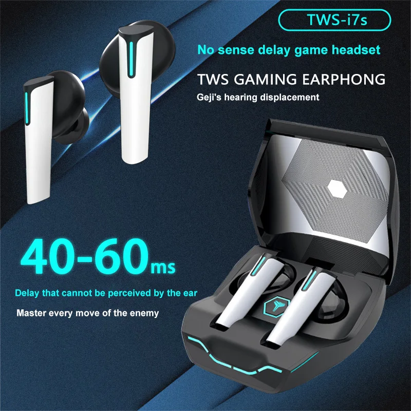 TWS Wireless Bluetooth-compatible Headsets Stereo Earbuds Bass In-ear Gaming Headphone EarHook Sports Headset With Charging Case
TWS Wireless Bluetooth-compatible Headsets Stereo Earbuds Bass In-ear Gaming Headphone EarHook Sports Headset With Charging Case