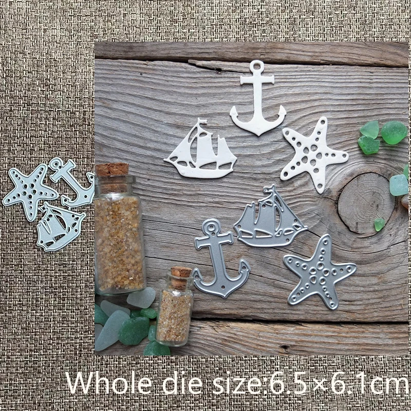 New Design Craft Metal stencil mold Cutting Die Starfish sailing decoration scrapbook die cuts Album Paper Card Craft Embossing
New Design Craft Metal stencil mold Cutting Die Starfish sailing decoration scrapbook die cuts Album Paper Card Craft Embossing