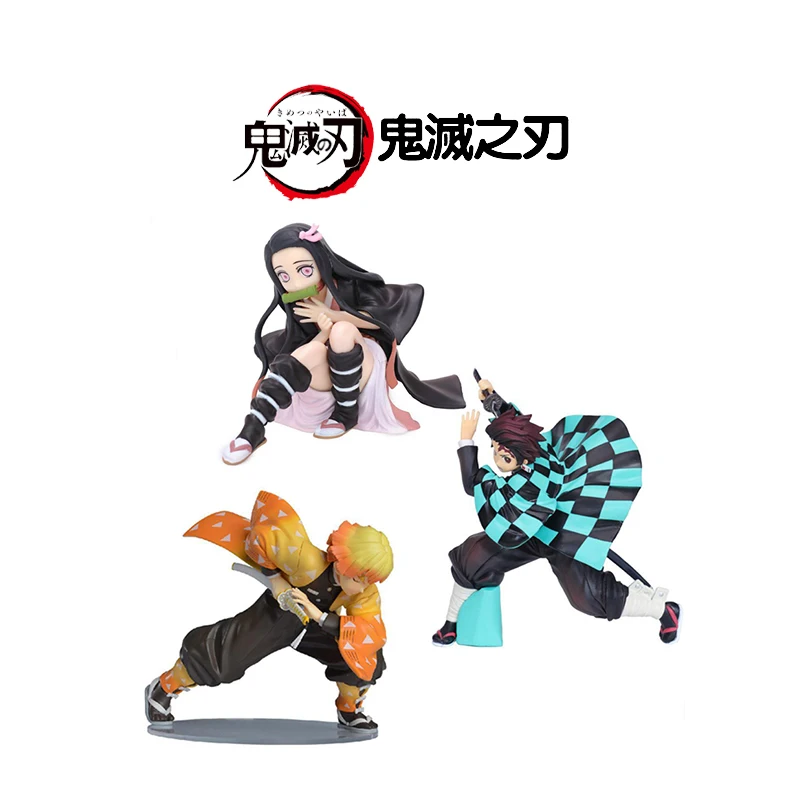 Фигурка аниме дьявольское лезвие, убийца демонов, киметасу, no Yaiba Kamado Tanjirou Nezuko, ПВХ экшн-фигурка, Коллекционная модель, игрушечные куклы
Фигурка аниме дьявольское лезвие, убийца демонов, киметасу, no Yaiba Kamado Tanjirou Nezuko, ПВХ экшн-фигурка, Коллекционная модель, игрушечные куклы