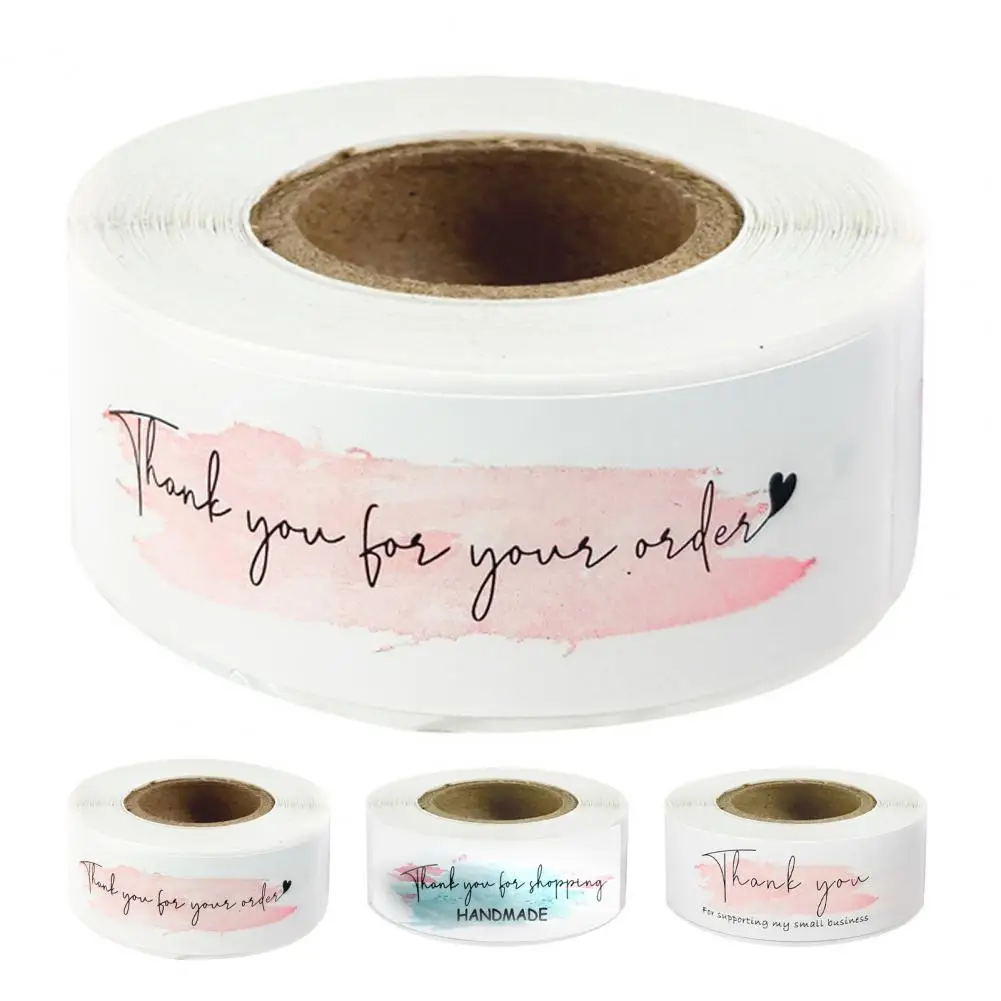 60%HOT120Pcs/Roll Thank You Stickers Handmade DIY Decorative Thank You Stickers Multifunctional Seal Favours Labels for Home
60%HOT120Pcs/Roll Thank You Stickers Handmade DIY Decorative Thank You Stickers Multifunctional Seal Favours Labels for Home