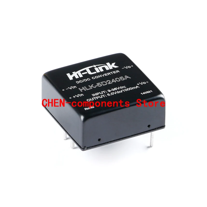 Модуль питания HLK-5D2405A HLK-5D1224 DC-DC 12 В до 24 5 Вт Регулируемый понижающий модуль