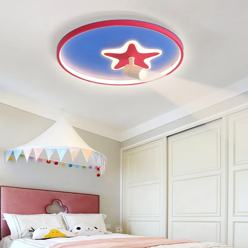 Cute Ceiling Light Surface Mounted Round With Soptlight For Children's Room Bedroom Living Dining Room Kitchen Corridor Fixture
Cute Ceiling Light Surface Mounted Round With Soptlight For Children's Room Bedroom Living Dining Room Kitchen Corridor Fixture