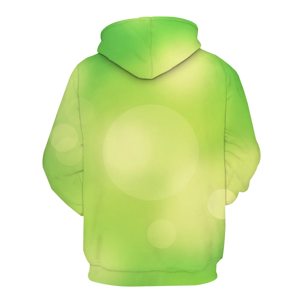 3D-Printed Green Hoodie Fashion Men'S And Women'S Cool Fall Outerwear Street Wear Casual Sweatshirts
3D-Printed Green Hoodie Fashion Men'S And Women'S Cool Fall Outerwear Street Wear Casual Sweatshirts
