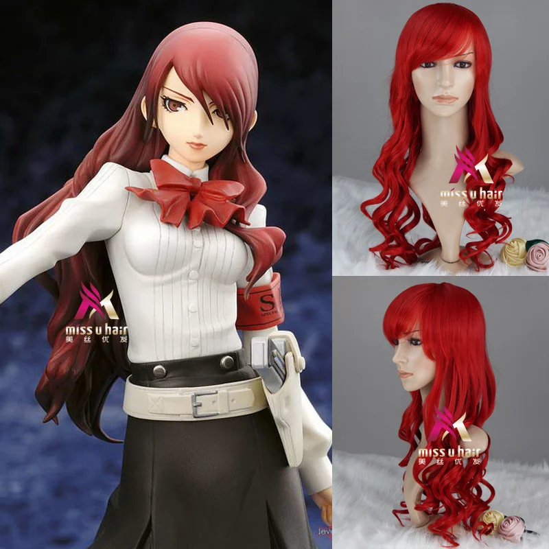 Shin Megami Tensei: Persona 3 Tongzhi Meihe Cosplay Wig red Long for Adult Synthetic wig halloween party hair+wig cap
Shin Megami Tensei: Persona 3 Tongzhi Meihe Cosplay Wig red Long for Adult Synthetic wig halloween party hair+wig cap