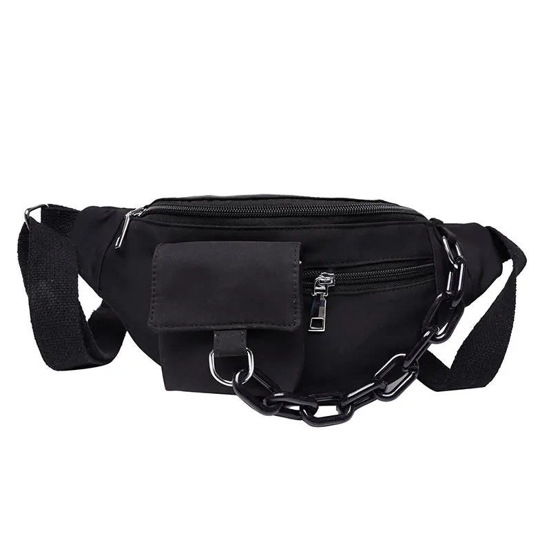 Unisex Bag Casual Chest Canvas Bag Women Fanny Pack Solid Color Chain Crossbody Bags Belt Phone Pouch Men Hip Waist Pack
Unisex Bag Casual Chest Canvas Bag Women Fanny Pack Solid Color Chain Crossbody Bags Belt Phone Pouch Men Hip Waist Pack