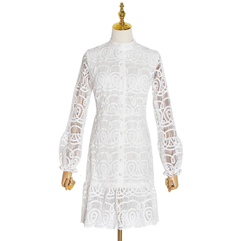 Temperament socialite solid color women's dress stand collar hollow lantern long sleeve high waist mini irregular dress
Temperament socialite solid color women's dress stand collar hollow lantern long sleeve high waist mini irregular dress