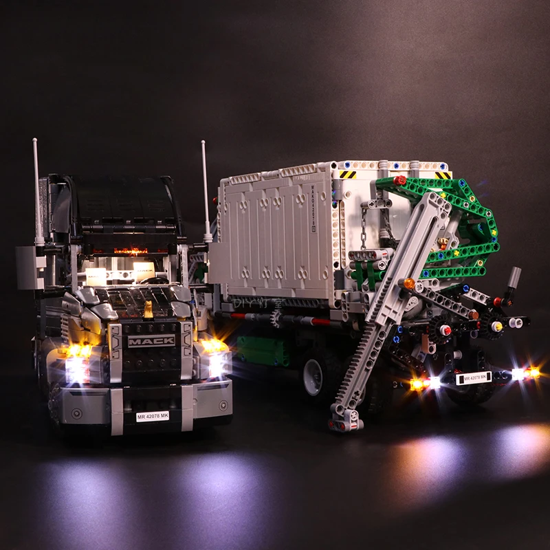 Led Light Set Compatible For 42078 20076 the Mack Anthem Truck Building (Only LED Light, No Block Kit)
Led Light Set Compatible For 42078 20076 the Mack Anthem Truck Building (Only LED Light, No Block Kit)