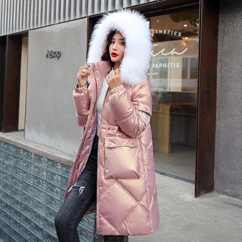 Winter Hooded Fur Collar Long ParkasThick Warm Down Cotton Padded Jacket Women Plus Size Casual Hoodies Coat Female
Winter Hooded Fur Collar Long ParkasThick Warm Down Cotton Padded Jacket Women Plus Size Casual Hoodies Coat Female
