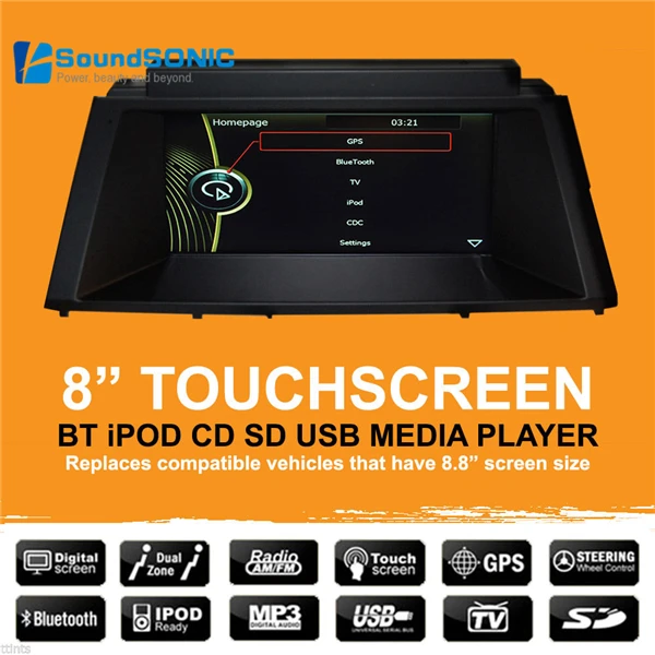 Автомагнитола для BMW X5 X6 2007 2015 с сенсорным экраном стерео радио DVD GPS навигация