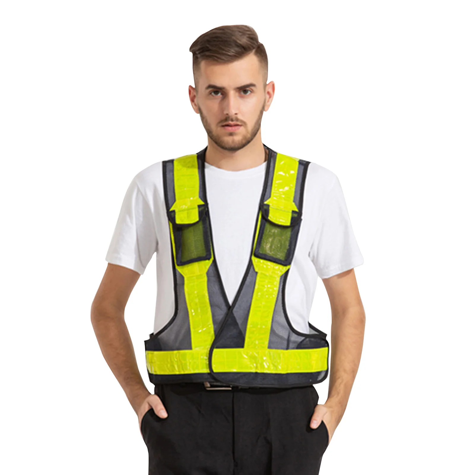 Reflective Vest Adjustable Anti-wear Safety Vest for Night Run Three-dimensional Pocket Design Comfortable breathable beautiful
Reflective Vest Adjustable Anti-wear Safety Vest for Night Run Three-dimensional Pocket Design Comfortable breathable beautiful