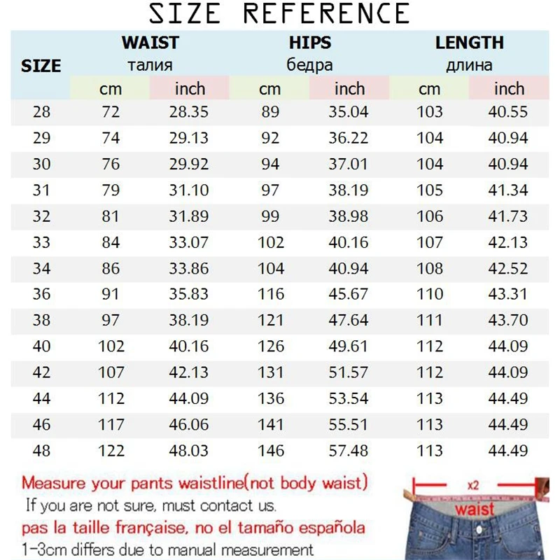 2020 Jeans Men's Elastic Straight Large Size 48 Men's Simple Style Black Blue Stretch Denim Pants Big Men Plus Size 5XL 6XL 7XL
2020 Jeans Men's Elastic Straight Large Size 48 Men's Simple Style Black Blue Stretch Denim Pants Big Men Plus Size 5XL 6XL 7XL