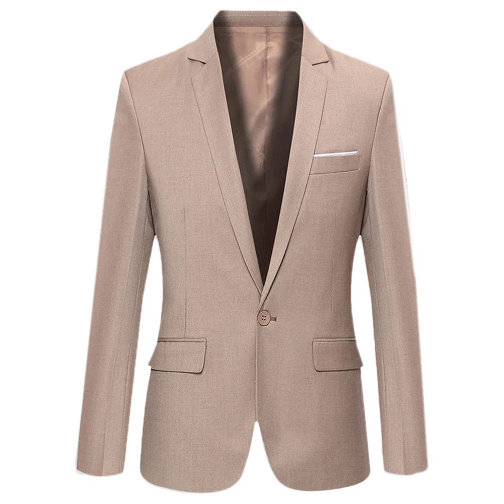 Мужской деловой Блейзер весна-осень официальное Мужское пальто мужской модный