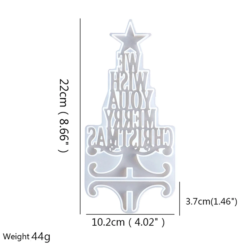 DIY Christmas Series Epoxy Resin Mold Christmas Tree Letter Silicone Mold Decoration Christmas Silicone Mold For Resin
DIY Christmas Series Epoxy Resin Mold Christmas Tree Letter Silicone Mold Decoration Christmas Silicone Mold For Resin