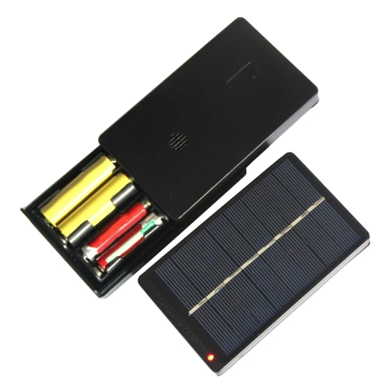 

Solar Panel, 1W, 4V, Outdoor, Solar Panel, Battery Charger Compatible with AA / AAA Batteries