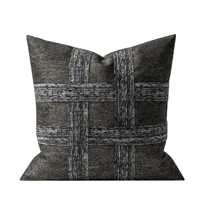 Dark Grey Plaid Cushion Cover Decorative Cushion For Living Room INS Fashion Waist Pillowcase Home Decor
Dark Grey Plaid Cushion Cover Decorative Cushion For Living Room INS Fashion Waist Pillowcase Home Decor