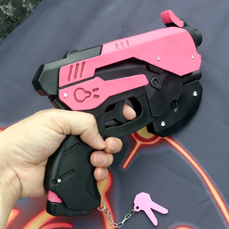 Игрушечный пистолет из ПВХ крышка пистолета оружие 27 см * 19 Аниме игра OW реквизит