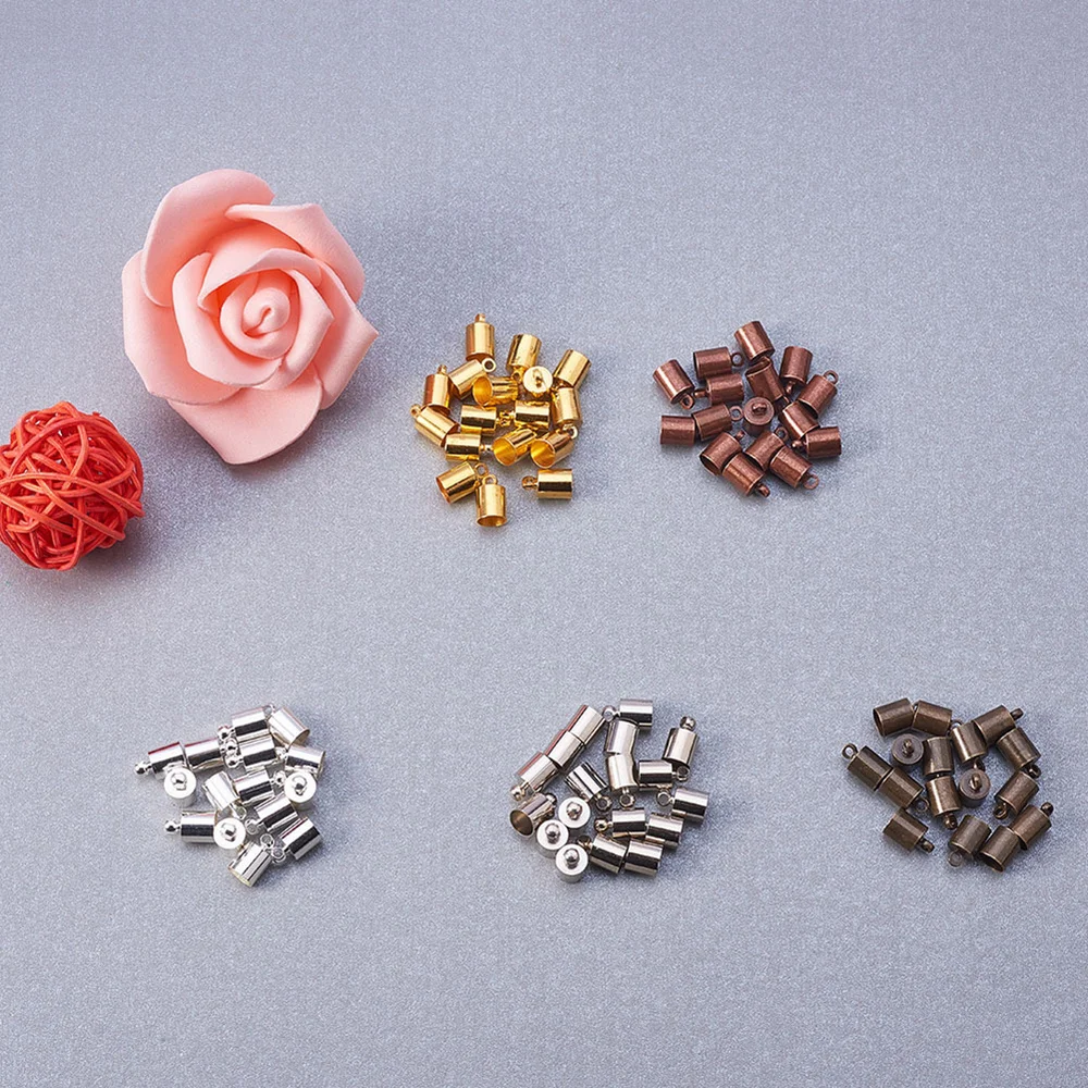 200PCS Copper Cord Ends Caps DIY Jewelry Accessories Wide Weight Copper Cap Buckle Fringe Hat Buckle Leather Cord Buckle 6MM (Mi
200PCS Copper Cord Ends Caps DIY Jewelry Accessories Wide Weight Copper Cap Buckle Fringe Hat Buckle Leather Cord Buckle 6MM (Mi