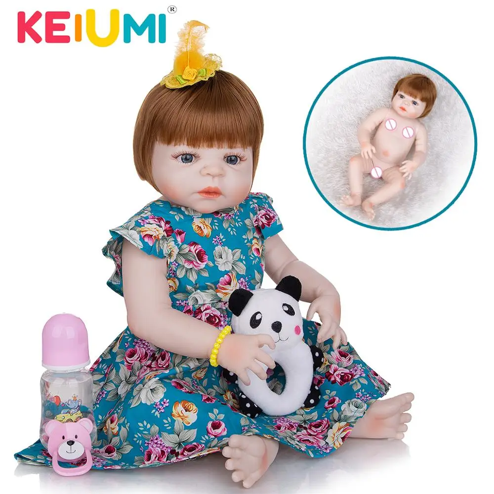 23 Inch New Reborn Dolls Babies Full Silicone Vinyl Body Baby Toy Newborn Dolls Princess Gifts For Children Birthday Playmates
23 Inch New Reborn Dolls Babies Full Silicone Vinyl Body Baby Toy Newborn Dolls Princess Gifts For Children Birthday Playmates