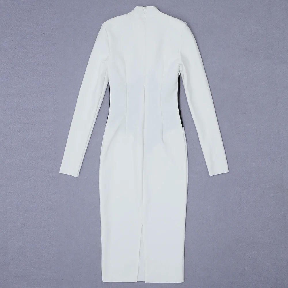 Ocstrade Runway Black and White Bandage Dress 2020 New Arrivals Women Long Sleeve Bandage Dress Bodycon Club Night Party Dress
Ocstrade Runway Black and White Bandage Dress 2020 New Arrivals Women Long Sleeve Bandage Dress Bodycon Club Night Party Dress